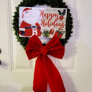 Large Handmade Christmas Wreath - Festive Home Decor