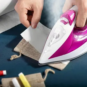 1pc Iron-On Fusible Interfacing For Sewing Non-Woven Light Weight/Medium Apparel Interfacing 1m X 2m Polyester Single-Sided Interfacing For Crafts, Bags, Home Decoration, DIY Crafts Supplies