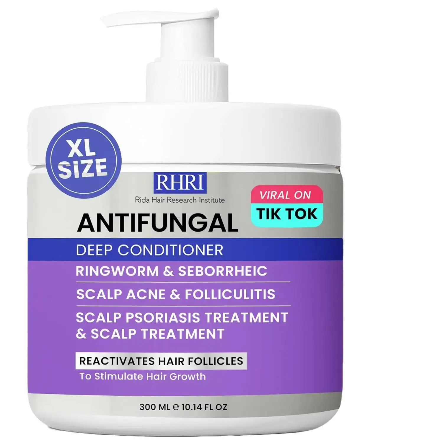 Anti Fungal Deep Conditioner for Men and Women | Scalp Treatment for Psoriasis, Dandruff, Seborrheic Dermatitis | Provides Relief from Folliculitis, Eczema, Itchy, Flaky and Dry Scalp