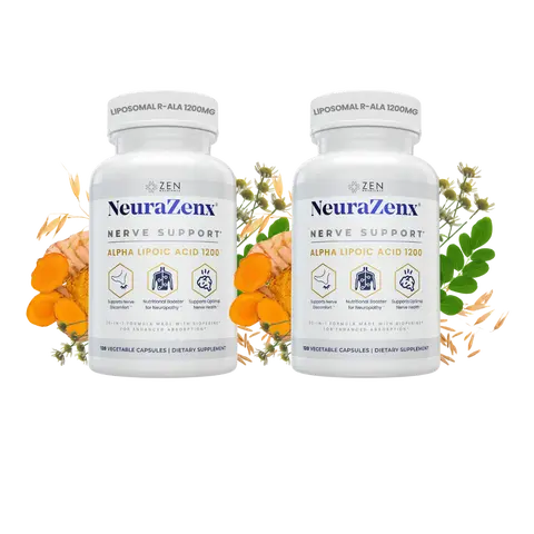 Neurazenx Nerve Support & Peripheral Neuropathy Support Supplement (2-Pack)