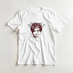 Childish Gambino Concert Shirt With “Don't be Mad” Quote – Bold Artistic Portrait Celebrating the Iconic Era of Donald Glover’s Music Unisex Menswear Streetwear Tropical Tops