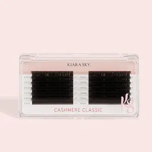 KIARA SKY LASH Cashmere Classic Lash Extensions | Black (C-0.15-15mm)
