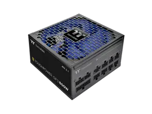 Thermaltake Toughpower GF3 850W; ATX 3.1; Native PCIe 5.1 12V-2x6; Flat Cables; Color Matched Connectors; Japanese Main Capacitors; 135mm Fan; 80 Plus Gold Certified; Black; PS-TPD-0850FNFAGU-4