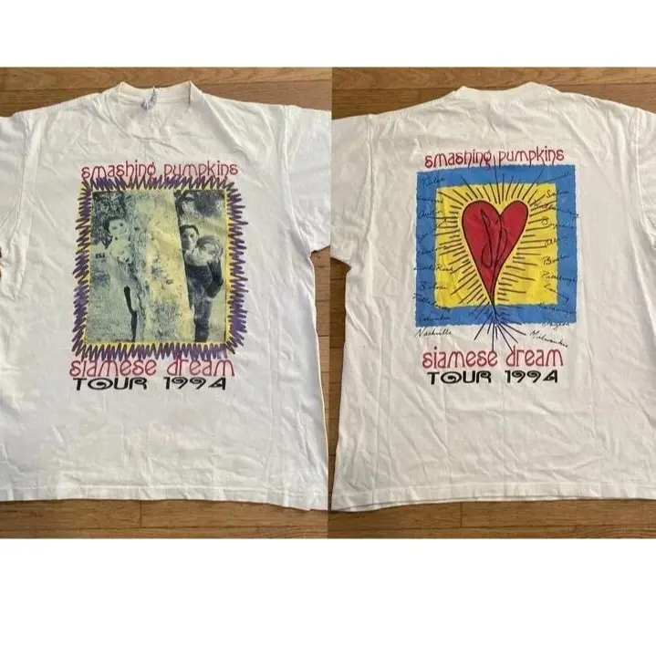 [SALE OFF 50%] Smashing Pumpkins Siamese Dream Tour 1994 T-shirt 90s