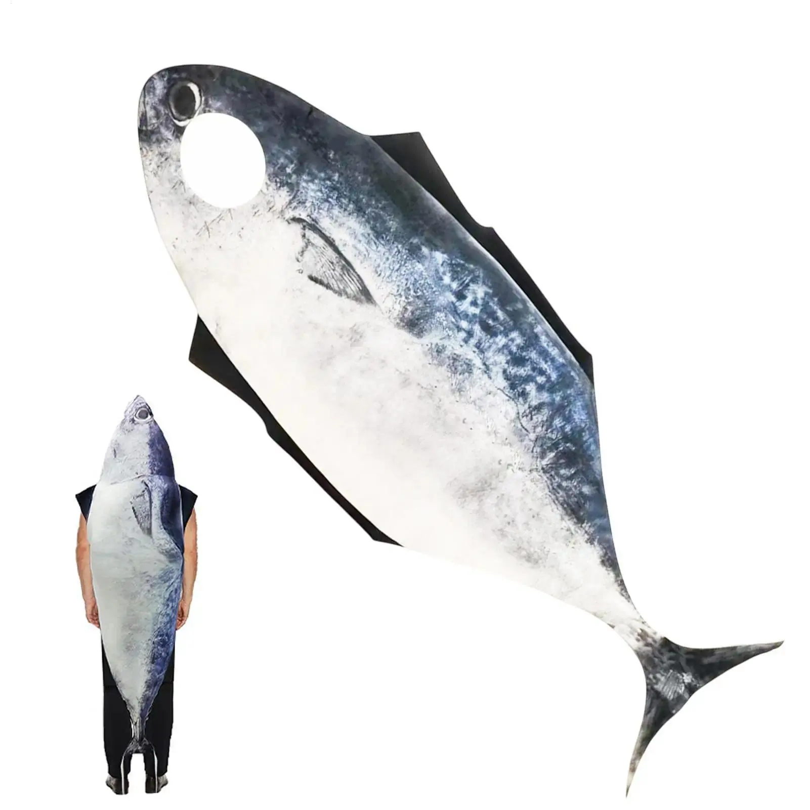 Fish Costume Women Cosplay Clothes Funny Realistic Animal Costume for Role Play Party Adult Cosplay Masquerade Props