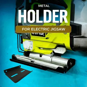 Electric Planer Wall Mount Bracket, Metal Tool Storage Rack, Woodworking Tools Organizer, Garage Workshop Organization, Non-Slip Design