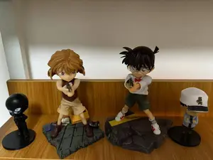 DETEC--TIVE CONNNAN AND AI PVC Figure for Home Decoration