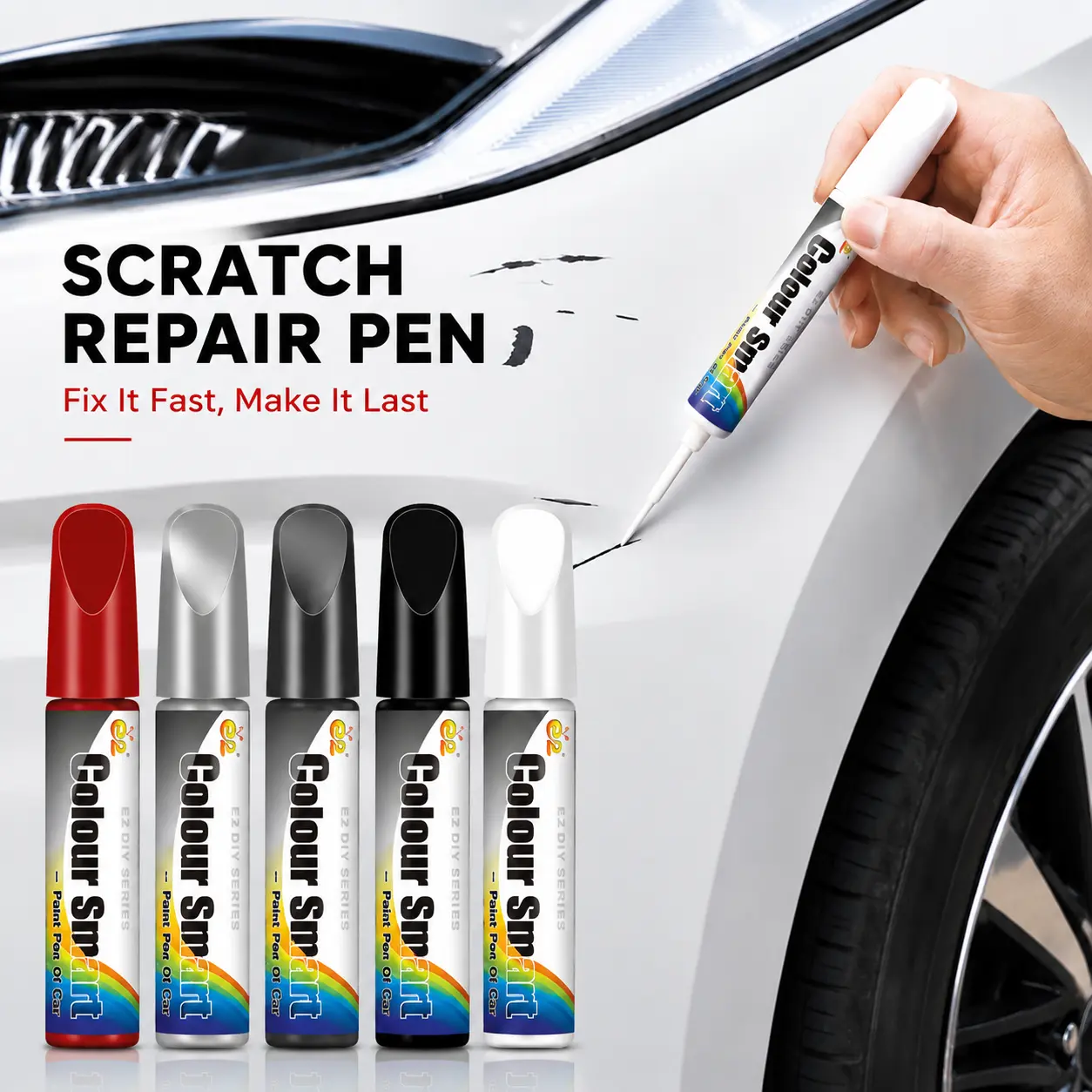 Car Scratch Repair,Scratch Remover for Vehicles,Car Remover Scratch Paint Pen Car Touch Up Paint Fill Paint Pen,Car Accessories Touch-up Pen, Car Tools