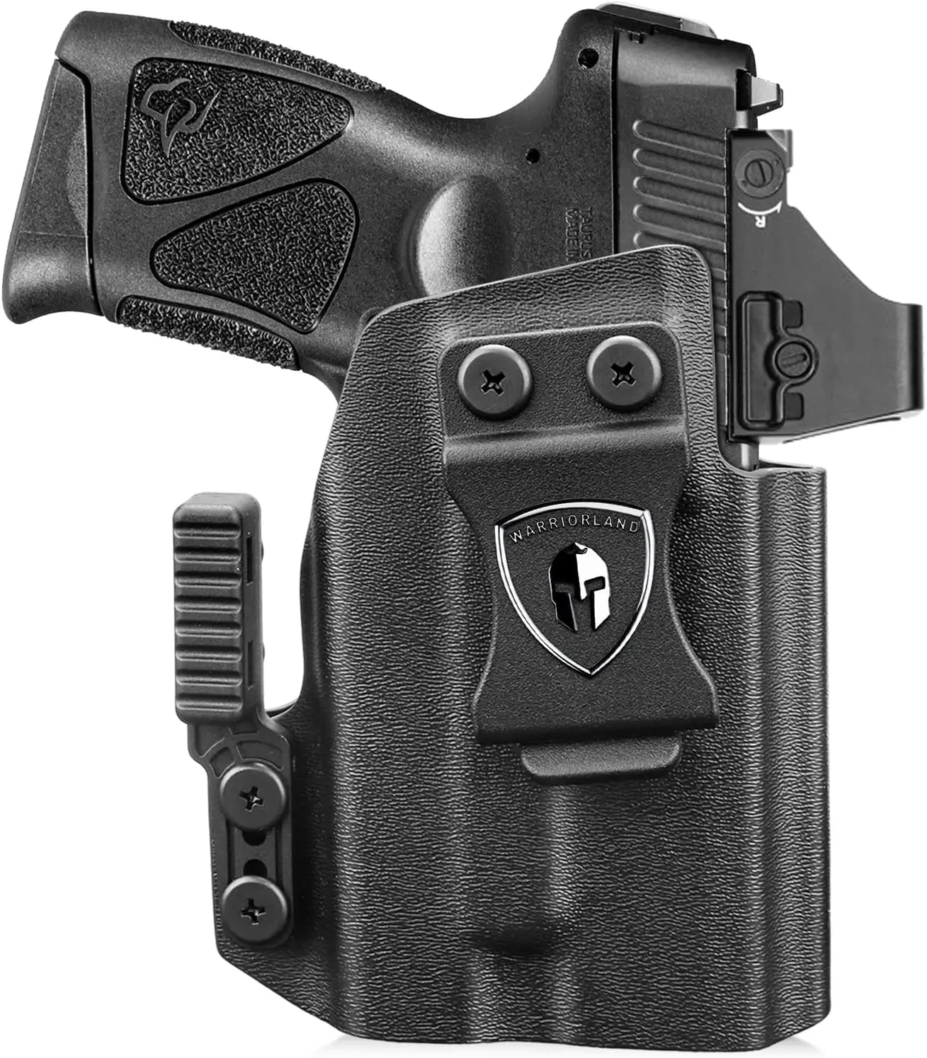 WARRIORLAND  Kydex IWB Holster w/ Claw fit Taurus G2C G3C G2S G3C TORO PT111 PT140 Millennium G2 W/Olight PL-Mini 2 Valkyrie | Optic Cut | Adj. Retention & Cant | Right Hand, DealsforYouDays, Competition