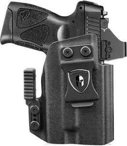 WARRIORLAND Kydex IWB Holster w/ Claw for Taurus G2C G3C G2S G3C TORO PT111 PT140 Millennium G2 | Olight Baldr S / Baldr Mini / Baldr RL Mini Compatible | Optic Cut | Adj. Retention & Cant | Right Hand