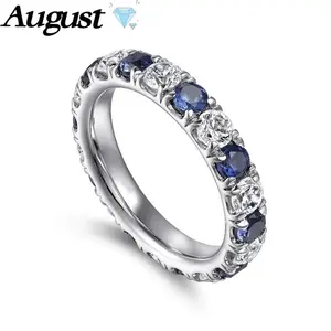 Women's Elegant Cubic Zirconia Solitaire Stackable Rings - CZ Promise Rings, Daily Statement Artificial Gemstone Jewelry, Birthday Gift, Sizes 6-10