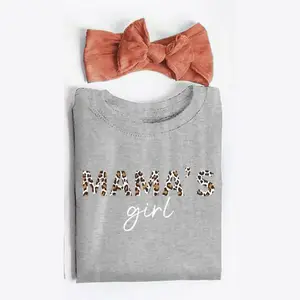Mama's Girl Grey Short Sleeve Tee - Detailed Description Not Provided