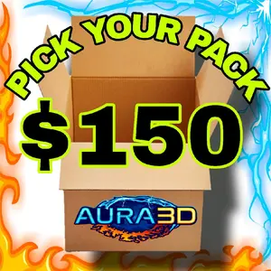 Aura3D $150 Box + $50 Bonus // YOU Choose the 3D figure Prints // $200 Value