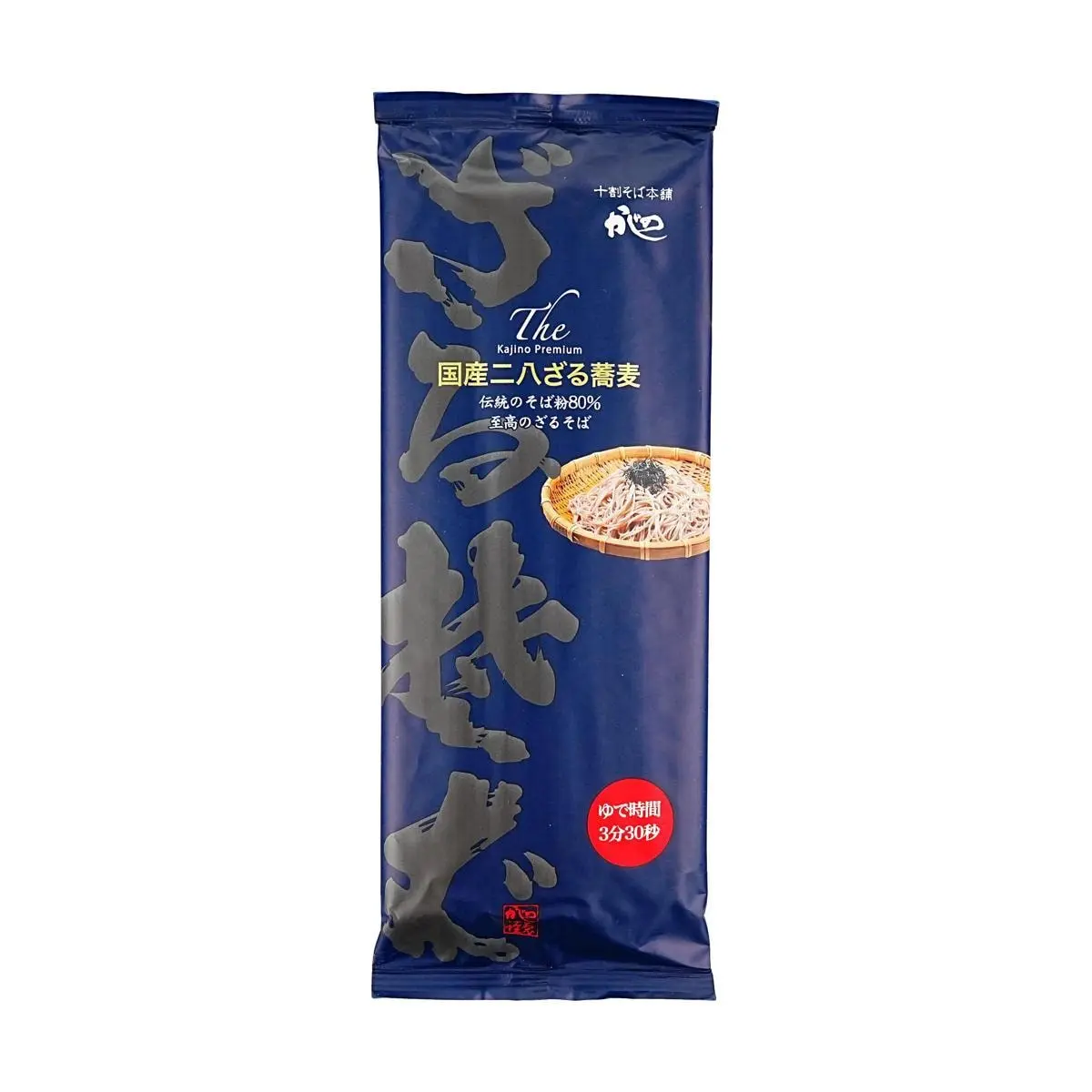 YAMAMOTO KAJINO 80% Buckwheat Flour Soba Noodles - Authentic Japanese Cold Soba Pasta, 200g