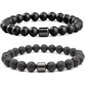 Smoking Cessation Bracelet Set for Women Men Anti Smoking Bracelets Quit Smoking Bracelets Adjustable Nature Stone Bracelet business