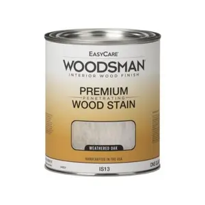 True Value Manufacturing  1 qt. Woodsman Oil Base Interior Stain, Weathered Oak