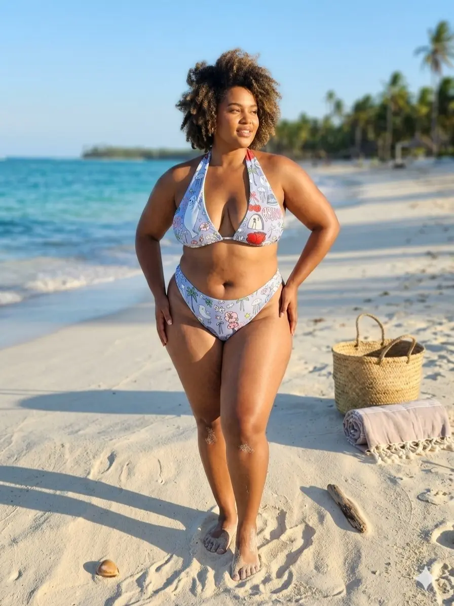 Women's Plus Size Underwired Supportive Swim Tops - Sports Bikini Top for Beach, Surf Outdoor Activities