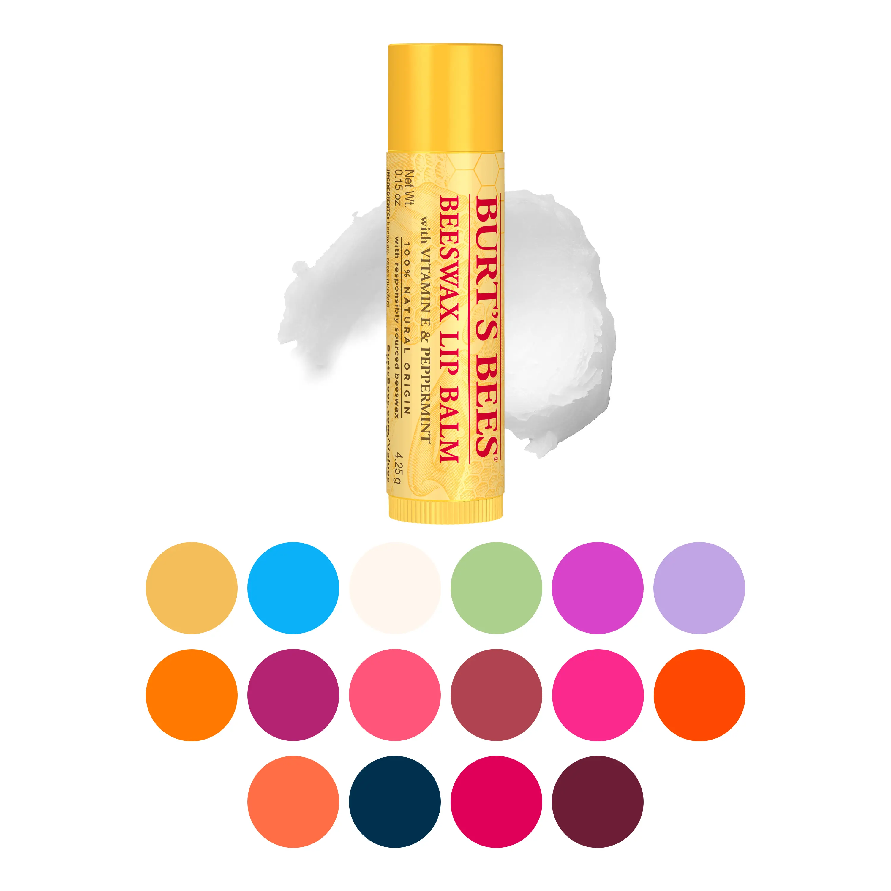 Burt's Bees Beeswax Lip Balms
