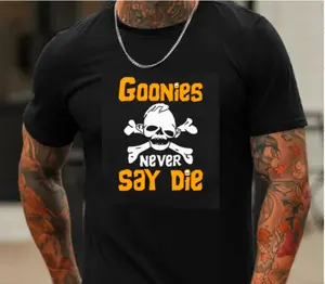 Goonies Never Say Die!  Mens-Womens- TShirt! Calling Gen-X!!! t shirt graphic tee