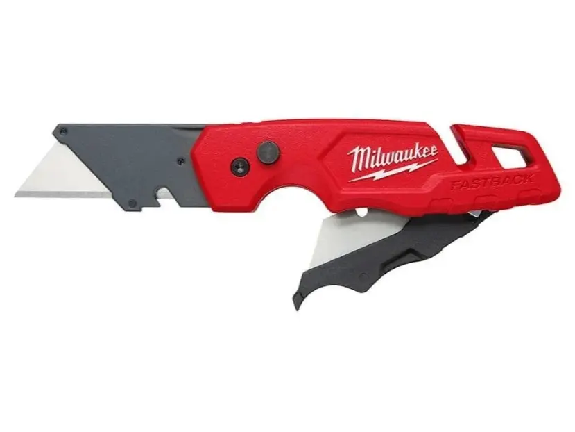 48-22-1502 Fastback Folding Utility Knife With Blade Storage Milwaukee Chuck