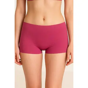 Cotton Seamless Boyshort Panties #90082