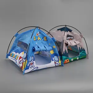 Mini Camping Tent Dollhouse Playset, Exquisite Tiny Scene Model, Classic Collectible Ornament, Fine Miniature Accessory for Holiday Layout And Personal Hobby Display