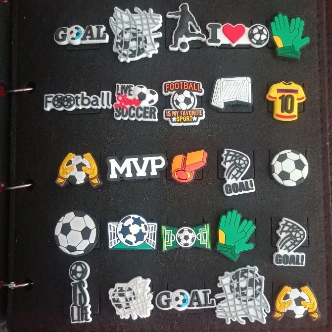 Sports Shoe Charms for Clog Sandals Bracelets Decoration - Soft, Comfortable, Suitable for Various Sports and Bedroom Uses - Bridal, Footwear