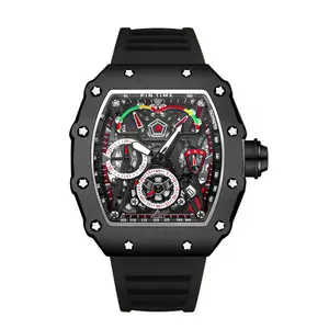 Fashion high value leisure sports automatic waterproof luminous men's watch 1709 men's watch