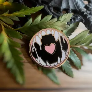 Monster Maw Enamel Pin