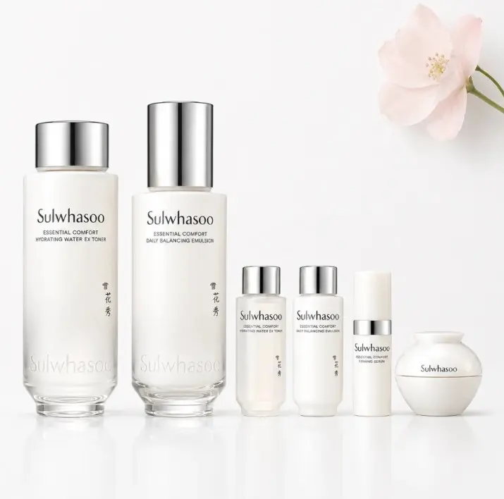 SULWHASOO The Ultimate S Enriched Water & Emulsion Set: Complete Anti-aging set that addresses skin elasticity, improves firmness, & reduces wrinkles