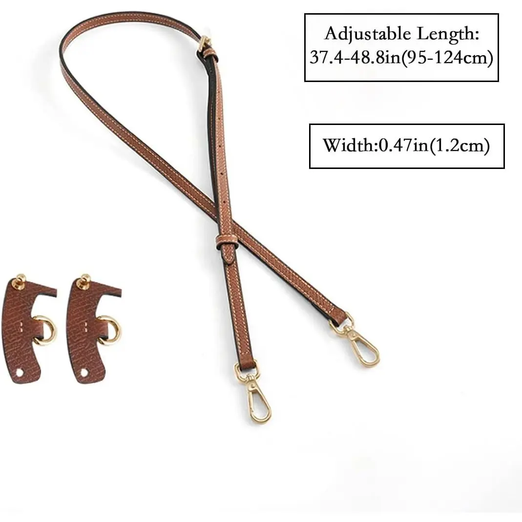 Jiesinlov Leather Bag Shoulder Strap Replacement Kit, Adjustable Crossbody Conversion Kit with Shoulder Strap Handle for Mini Pouch Jiesinlov Leather Bag Shoulder Strap Replacement Kit, Adjustable Crossbody Conversion Kit with Shoulder Strap Handle for Mini Pouch