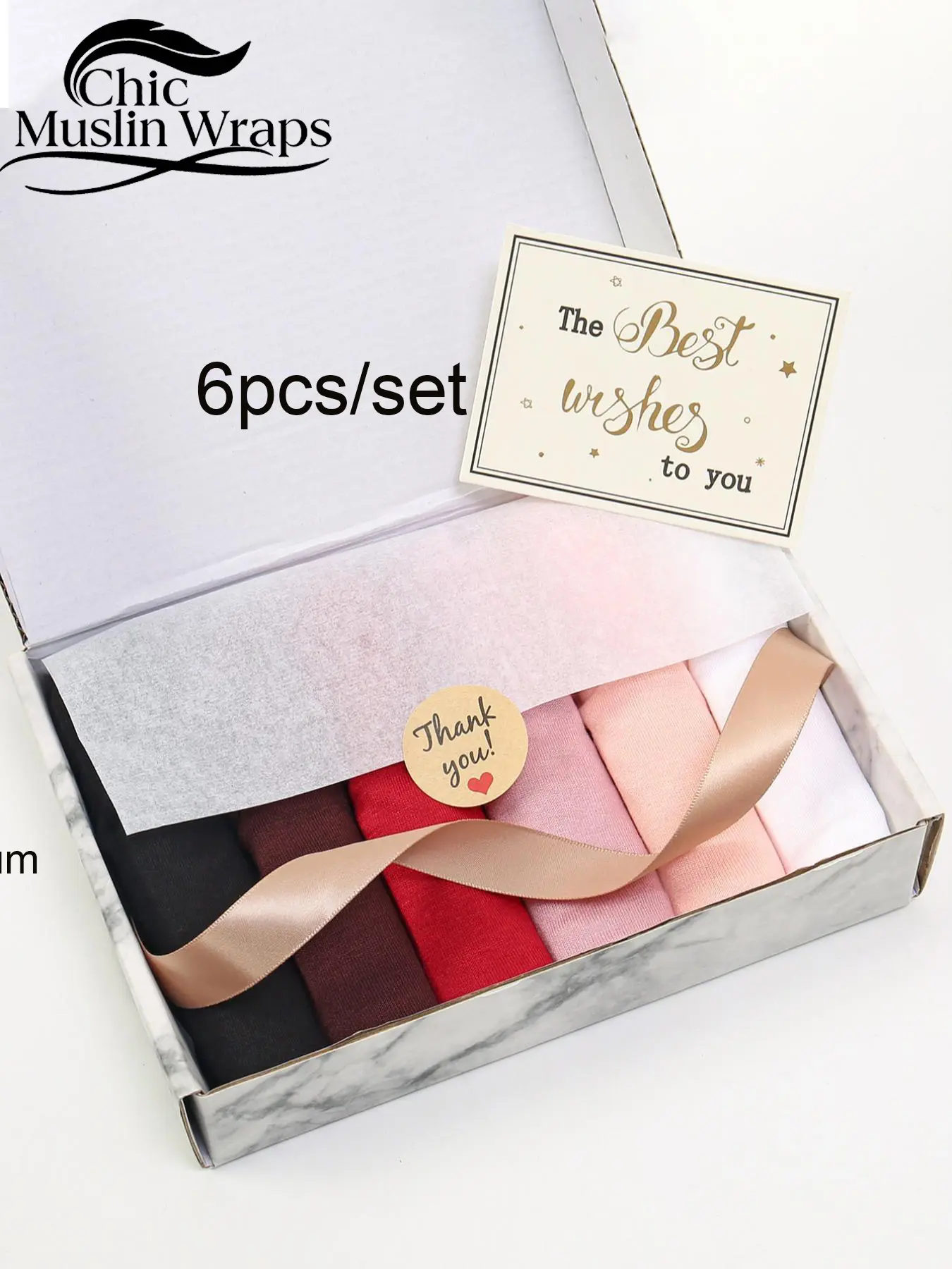 Women's Breathable Jersey Hijab Set, Soft & Comfortable Long Scarf Shawl, Fashion Versatile Headscarves for Various Occasions