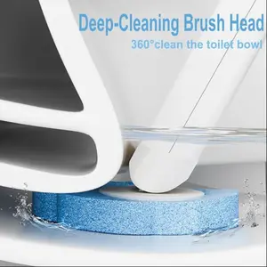 12-Pack Disposable Toilet Brush Refills, Single-Use Toilet Brush Heads, Replacement Brushes for Bathroom Drains and Sinks, Toilet Wand Refills
