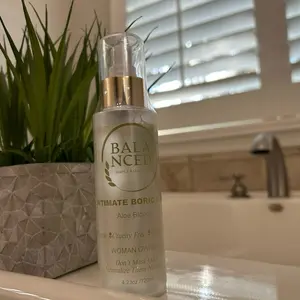 All-Natural Antimicrobial pH Balancing Odor Eliminating Hydrating Intimate Deodorant Mist-BV, Yeast, Boric Acid Aloe Vera Jasmine Oil Antiseptic, Antibacterial, Antifungal Body Care Plant