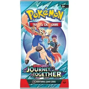 Pokémon Journey Together Booster Pack Singles 10 Additional Game Cards for Kids Ages 6+