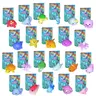 THE FIDGET GAME Squishies - 22 Adorable Sea Animal Squishy Toys for Stress Relief & Sensory Play - Perfect for Kids & Adults - Reusable String Bag - Great for Travel & Storage