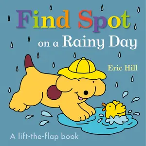 Find Spot on a Rainy Day: A Lift-The-Flap Book -- Eric Hill - Board Book