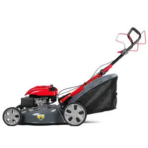 Explorinox DU12176-51B3 20-Inch Self-Propelled Lawn Mower 173cc Gas Engine with 60L Grass Tank Adjustable Height for Yard Patio Landscaping