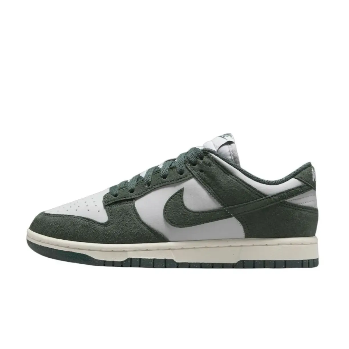 Women's Nike Dunk Low Next Nature Vintage Green Low-Cut Sneakers - Heritage Design Cues, Cushioned Midsole, Durable Rubber Outsole, Daily Casual Footwear, Sports Shoes