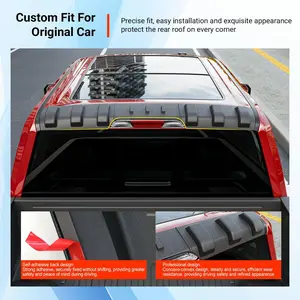 powoq Truck Cab Roof Protector Compatible with 2015-2020 Ford F150 Rear Roof Protector Replacement for 2015-2020 Ford F-150 Accessories