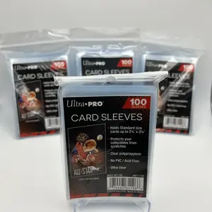 Ultra Pro Penny Card Soft Sleeves 4 Packs of 100 for Standard Sized Cards