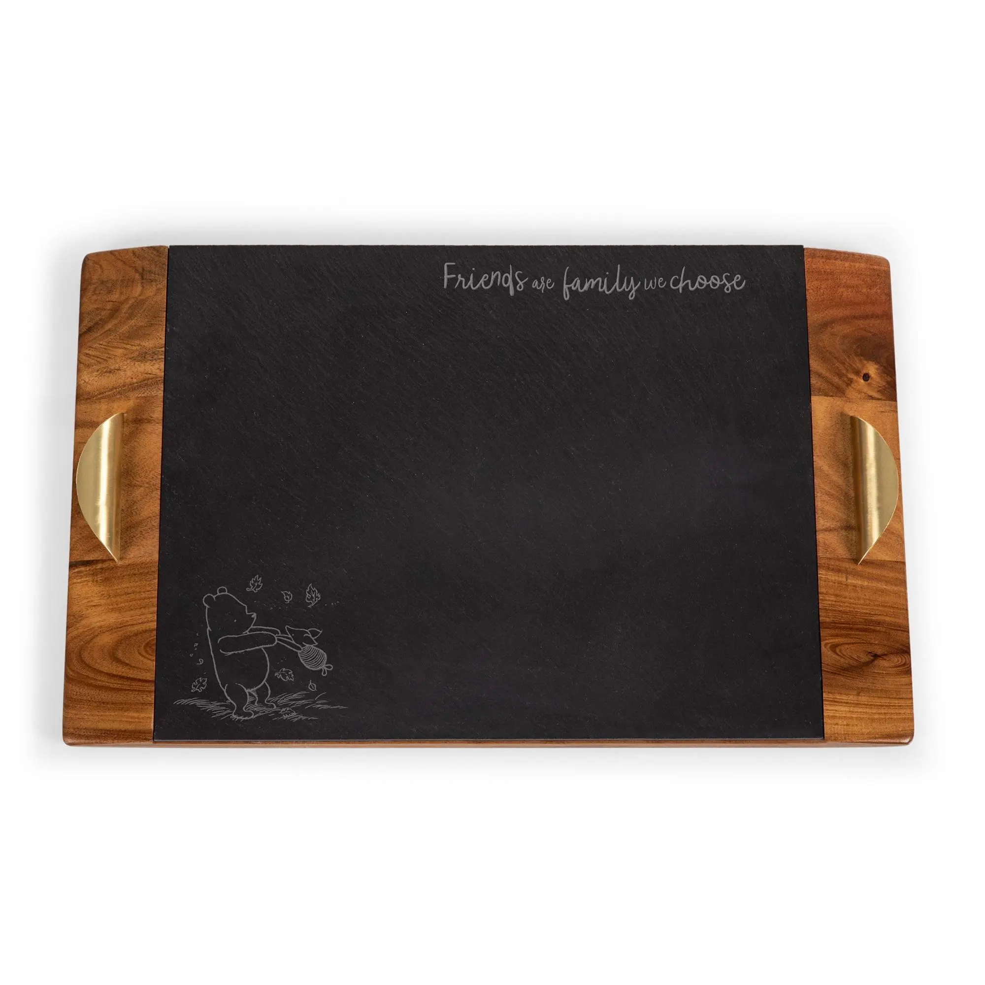 Toscana Winnie the Pooh Covina Slate Charcuterie Tray