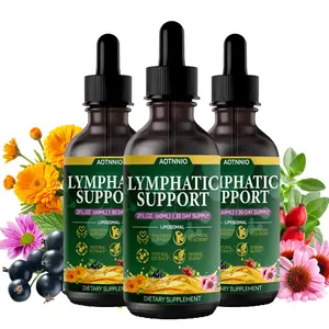 Lymphatic Health Drops for Men & Women | Supports Cleansing, Immune System Wellness and Self Care Routines | Echinacea Root, Elderberry, Thyme Leaf & Plantain Leaf Blend | DealsForYouDays
