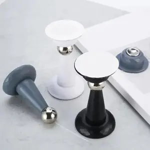 Magnetic Door Stopper, 1 Count Magnetic Door Stop with Double Sided Tape, Door Stopper for Wall & Floor Installation, Home Accessories