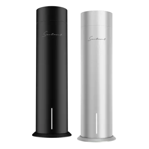 Scentiment Diffuser Tall Air 2 - Device Only: Cold-Air Diffusion Technology with Wi-Fi & Touch Controls, Rechargable Battery, Covers 1000 Sqft