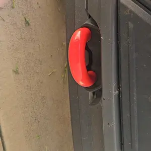 Tow Hooks Covers for Ford F150 2004-2026 Bronco Base/Big Bend/Outer Banks 2021-2026 Compatible with Toyota Tundra Accessories 2017-2021 (Red), Car Vehicle Decoration, Vehicle Exterior Decoration