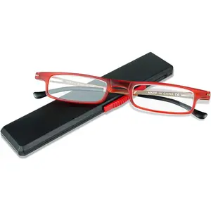 2 Pack Makeup Reading Glasses for Women Magnifying Flip Down Cosmetic Readers with Spring Hinge