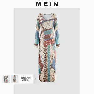 [MEIN] Printed Dress for Women 10999