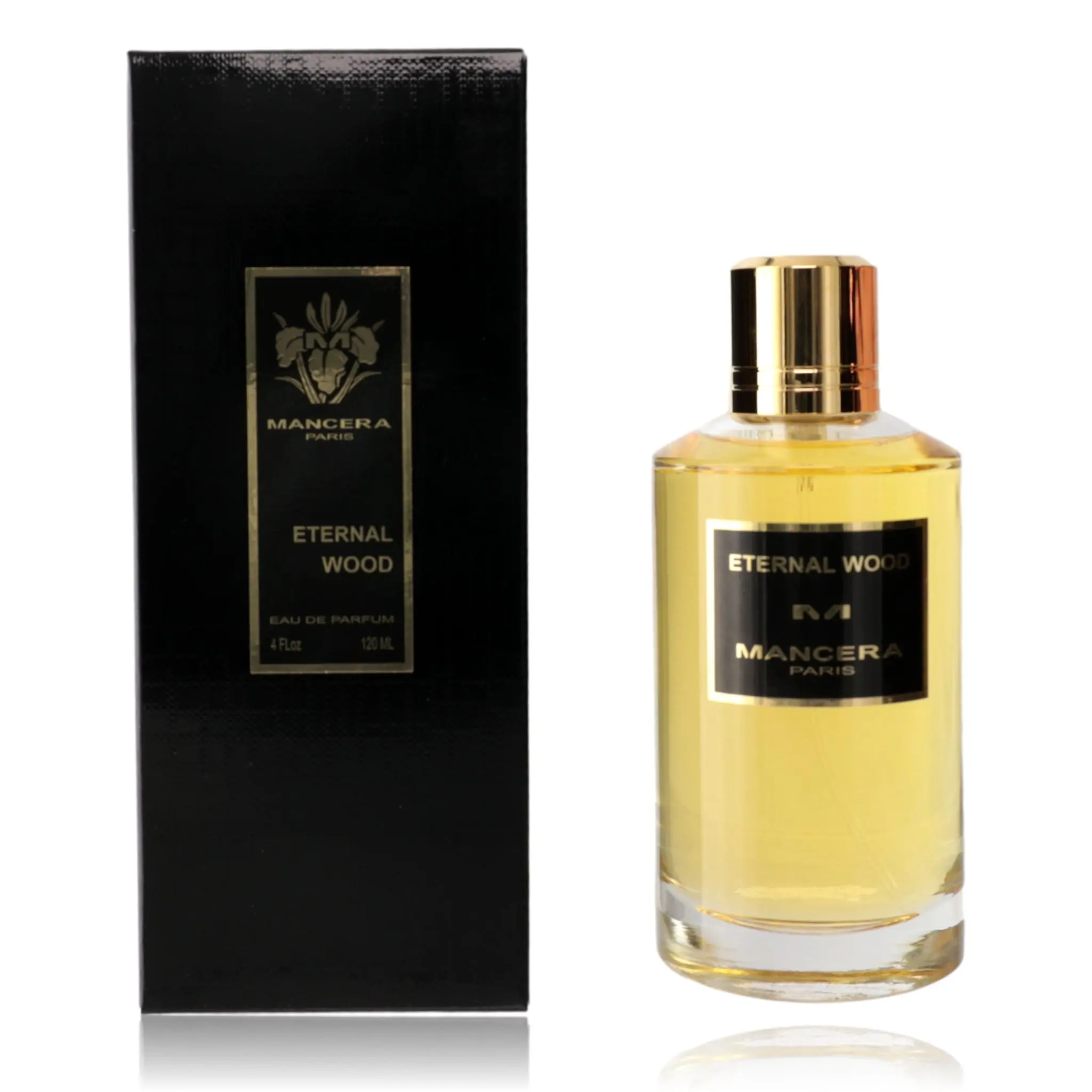 Mancera Eternal Wood Eau de Parfum, Unisex Woody Blend with Laotian Oud, Amber & Palo Santo, Intense EDP Fragrance Spray, 4 oz, Copal, Unisex Fragrance