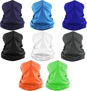 shiesty mask,8 Pack Neck Gaiter Balaclava Gator Face Mask UV Protection Breathable Face Bandanas Neck Cover for Men outdoor sport